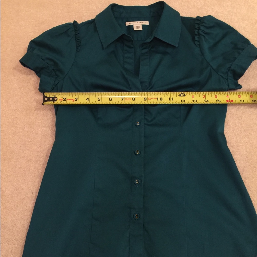 Br Short Sleeve Button Down Shirt Bundle, Size Ps - image 4